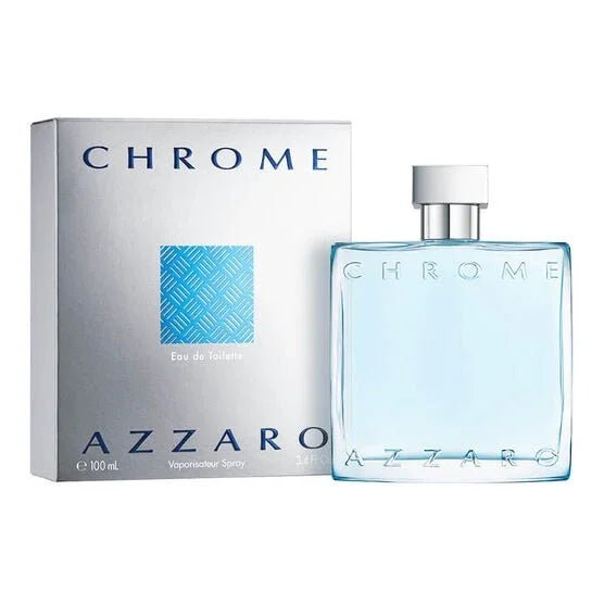 perfume azzaro chrome masculino eau de toilette 100ml - Leon Elegance