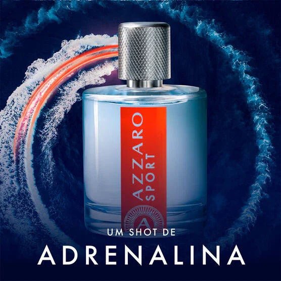 perfume azzaro sport masculino eau de toilette 100ml - Leon Elegance