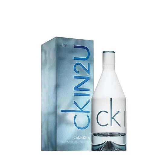 perfume calvin klein ck in2u masculino eau de toilette 100ml - Leon Elegance