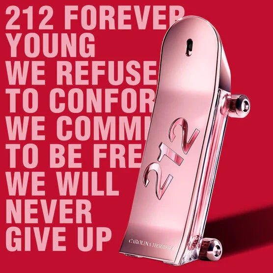 perfume carolina herrera 212 heroes for her feminino eau de parfum 80ml - Leon Elegance