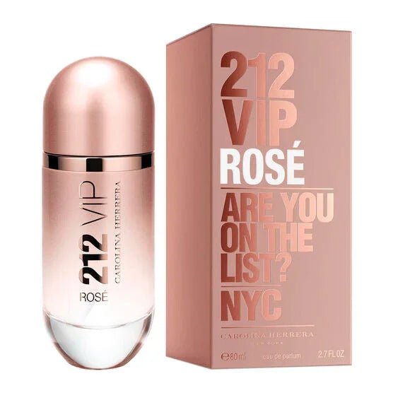 perfume carolina herrera 212 vip rosé feminino eau de parfum 80ml - Leon Elegance