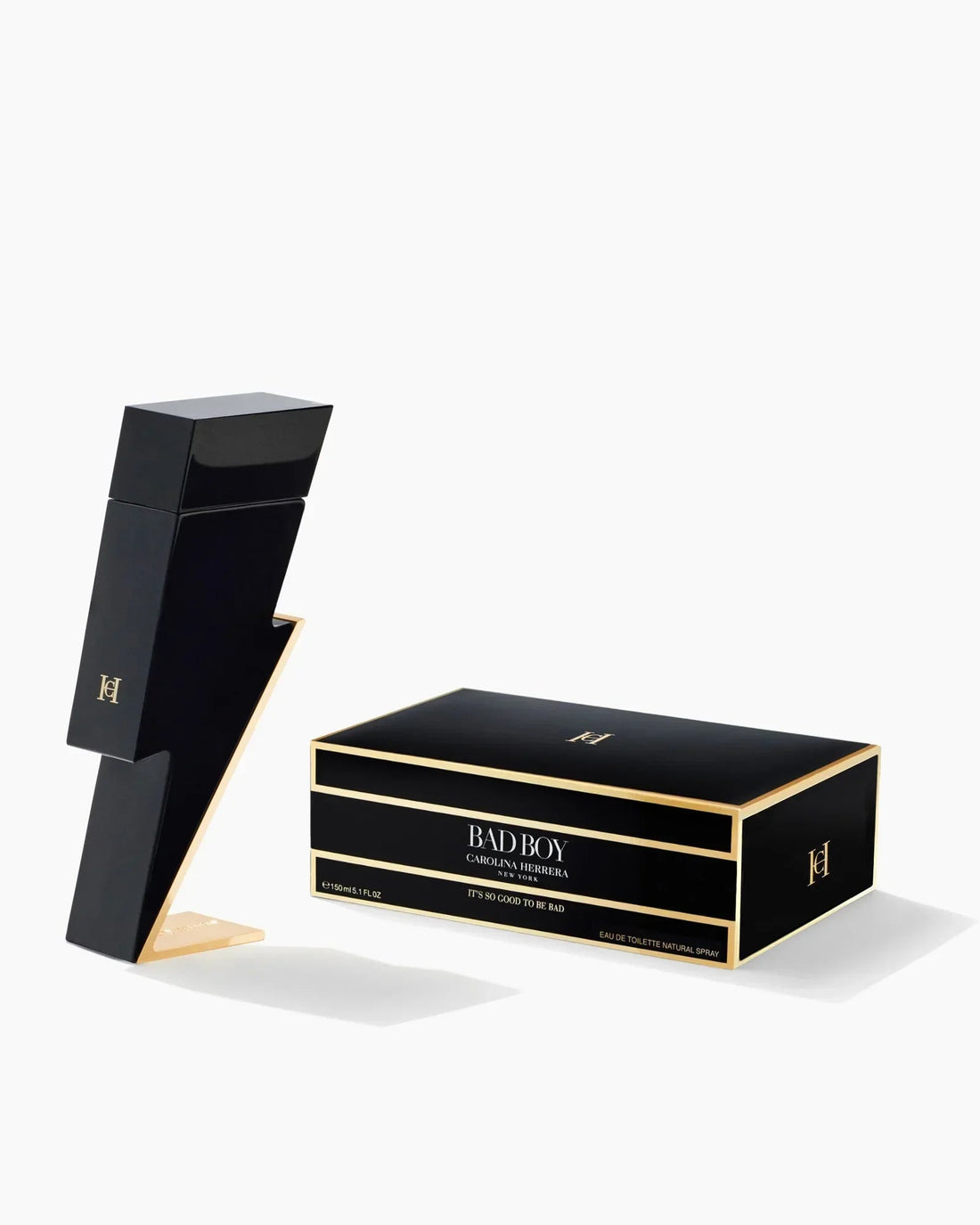 perfume carolina herrera bad boy masculino eau de toilette 100ml - Leon Elegance