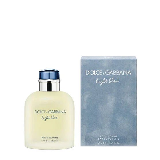perfume dolce&gabbana light blue masculino eau de toilette 125ml - Leon Elegance