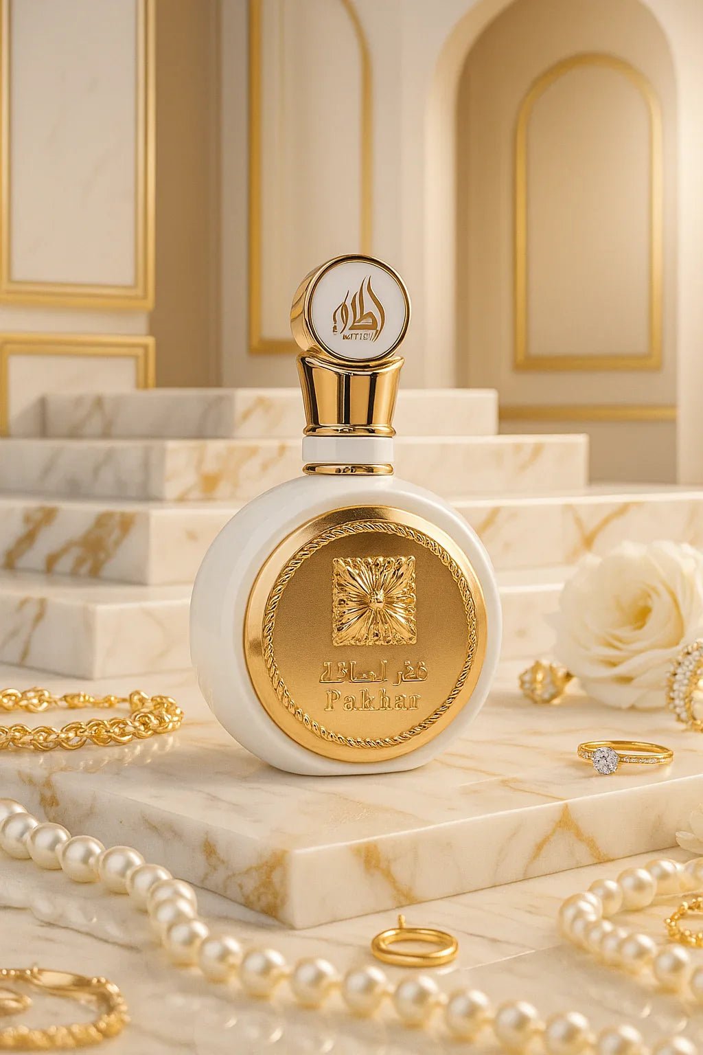 Perfume Fakhar Lattafa White Eau de Parfum Feminino 100ml - Leon Elegance