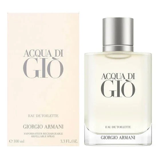 perfume giorgio armani acqua di giò masculino eau de toilette 100ml - Leon Elegance