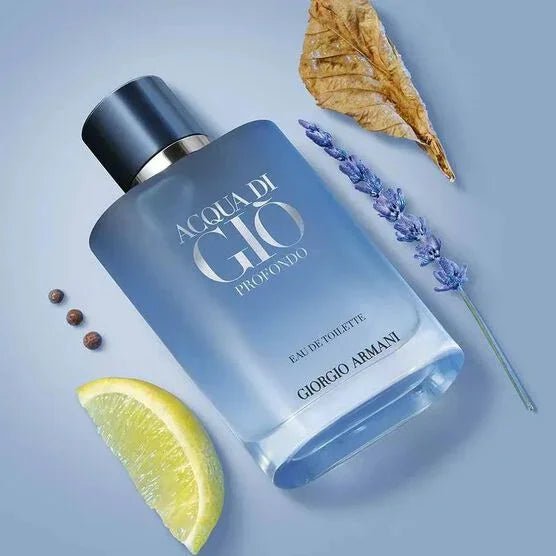 perfume giorgio armani acqua di giò profondo masculino eau de toilette 100ml - Leon Elegance