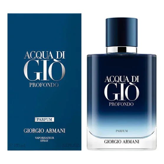 perfume giorgio armani acqua di gio profondo masculino parfum 100ml - Leon Elegance