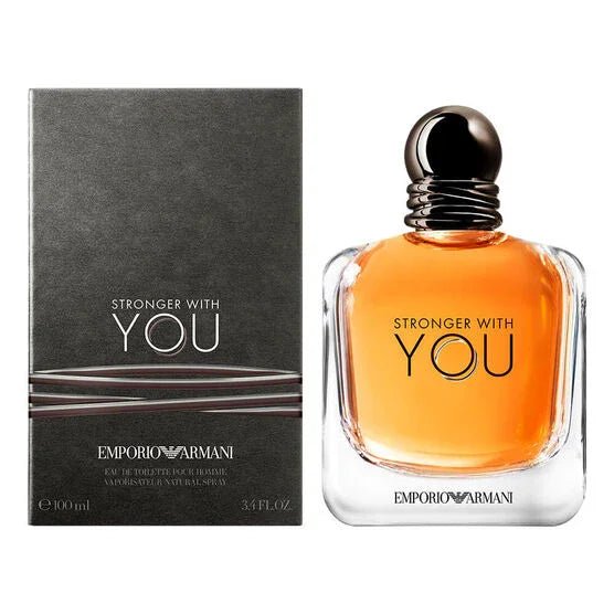 perfume giorgio armani stronger with you he masculino eau de toilette 100ml - Leon Elegance