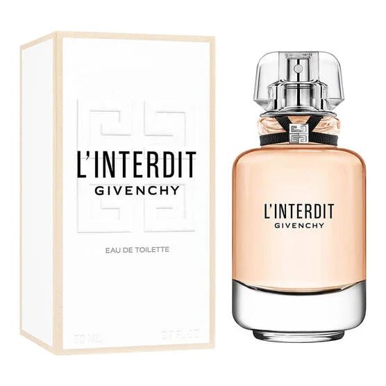 perfume givenchy l'interdit feminino eau de toilette 80ml - Leon Elegance