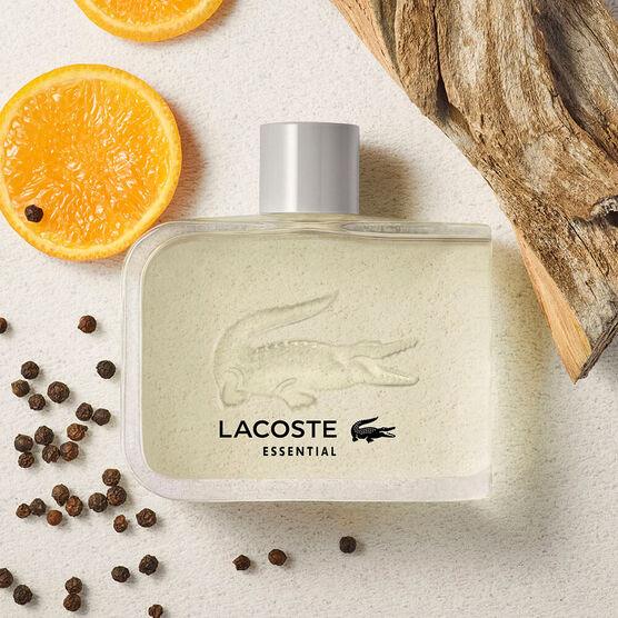 perfume lacoste essencial masculino eau de toilette 125ml - Leon Elegance