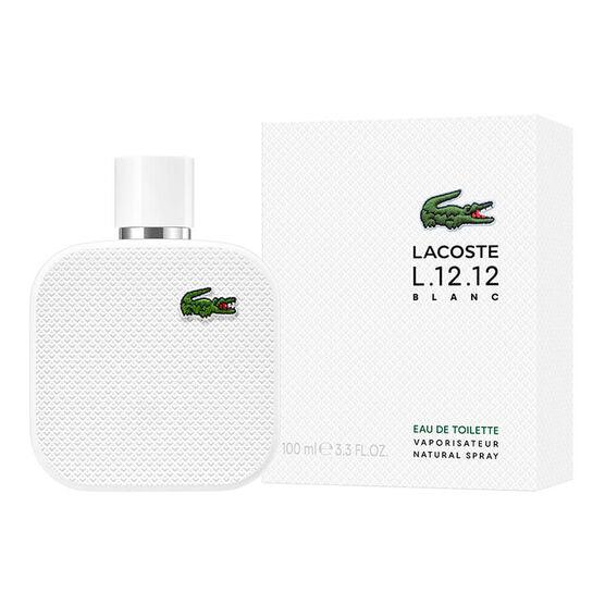 perfume lacoste l.12.12 blanc masculino eau de toilette 100ml - Leon Elegance