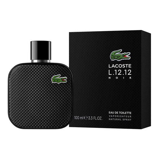 perfume lacoste l.12.12 noir masculino eau de toilette 100ml - Leon Elegance