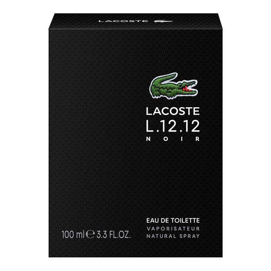 perfume lacoste l.12.12 noir masculino eau de toilette 100ml - Leon Elegance