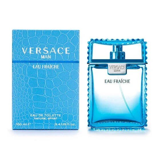 Perfume Masculino Versace Man Eau Fraîche Eau de Toilette 100 ml - Leon Elegance