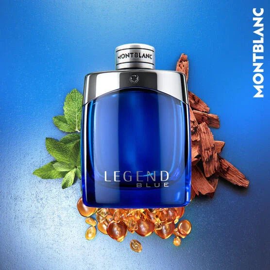 perfume montblanc legend blue masculino eau de parfum 100ml - Leon Elegance