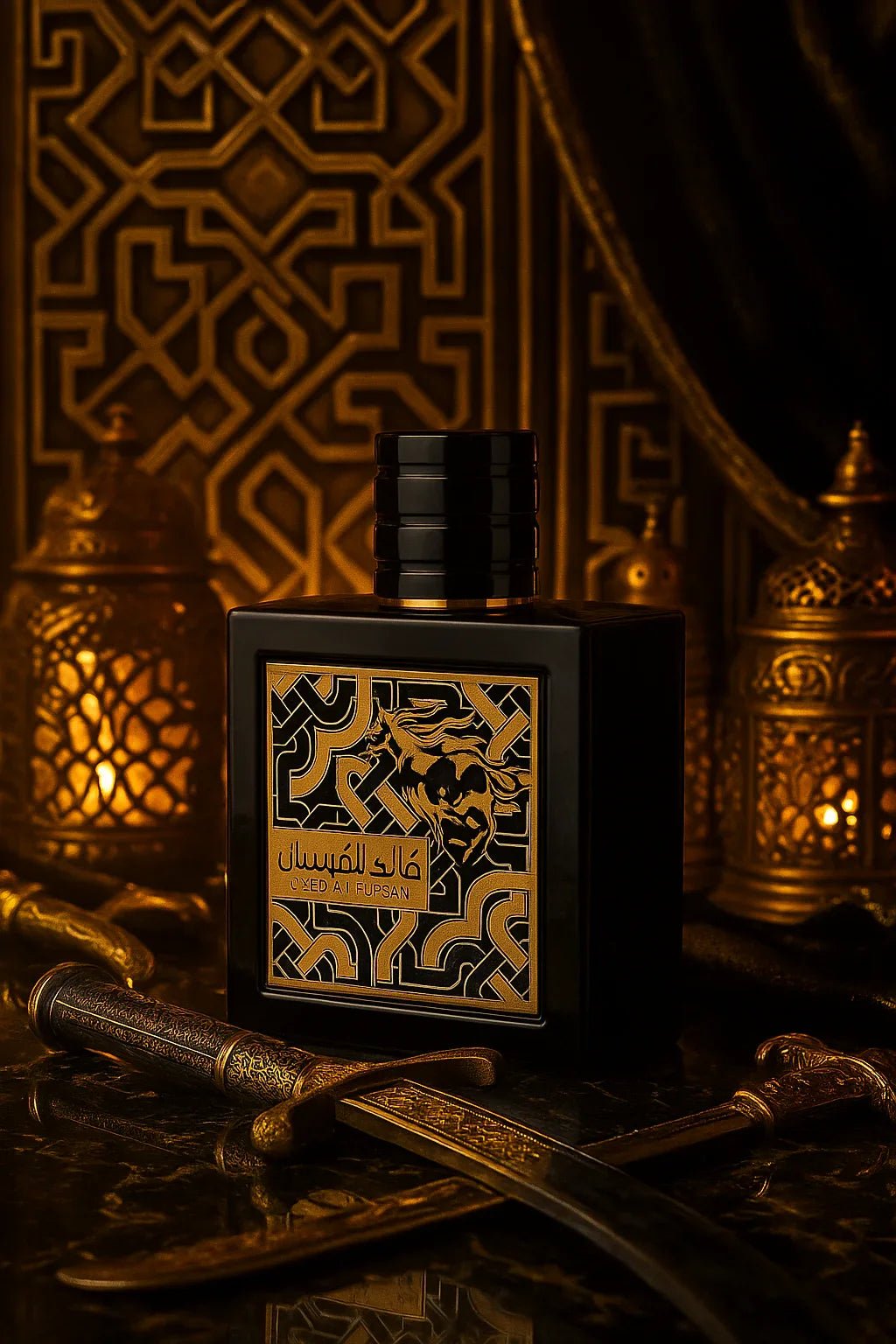 Perfume Qaed Al Fursan Eau de Parfum Importado 100ml - Leon Elegance