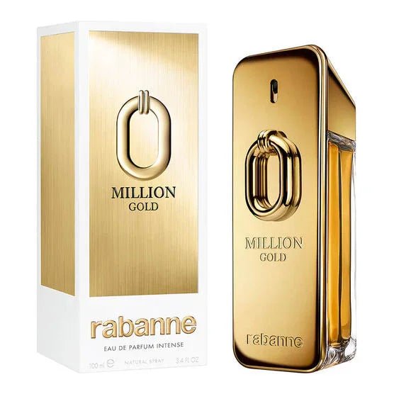 perfume rabanne 1 million gold intense masculino eau de parfum 100ml - Leon Elegance