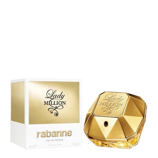 perfume rabanne lady million feminino eau de parfum 80ml - Leon Elegance