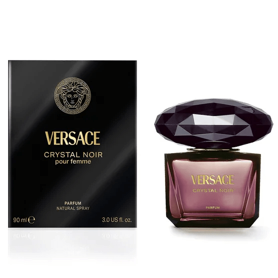perfume versace crystal noir feminino parfum 90ml - Leon Elegance