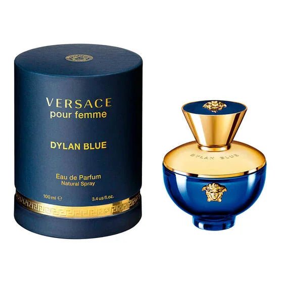 perfume versace dylan blue femme feminino eau de parfum 100ml - Leon Elegance