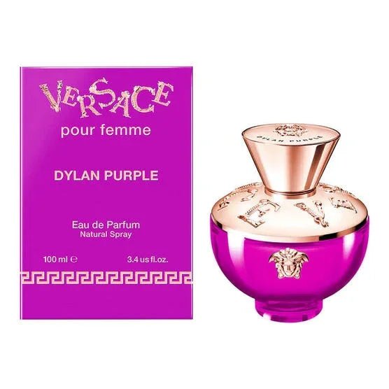 perfume versace dylan purple feminino eau de parfum 100ml - Leon Elegance