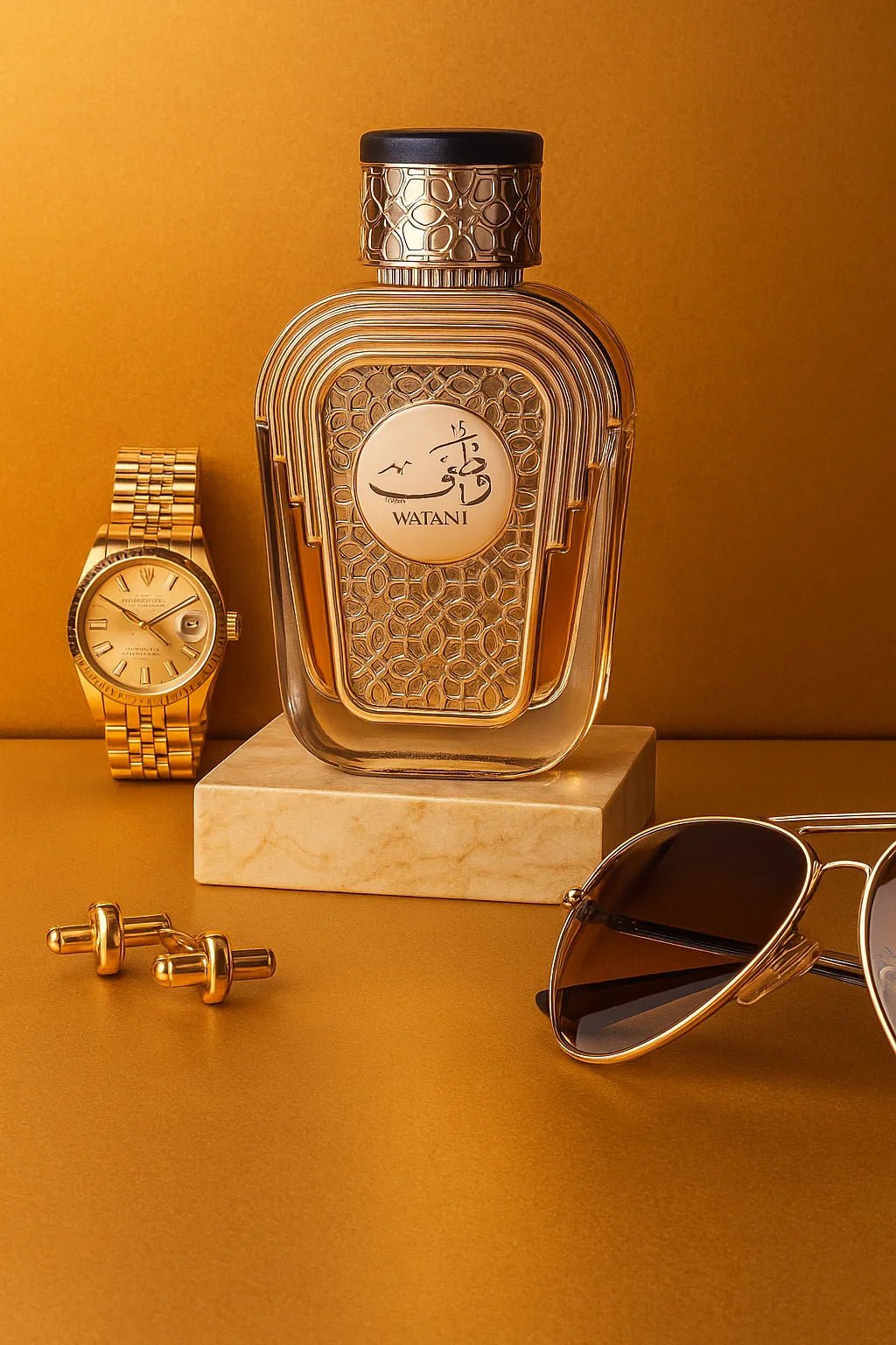 Perfume Watani Gold Ard Al Zaafaran Eau de Parfum Unissex 100ml - Leon Elegance