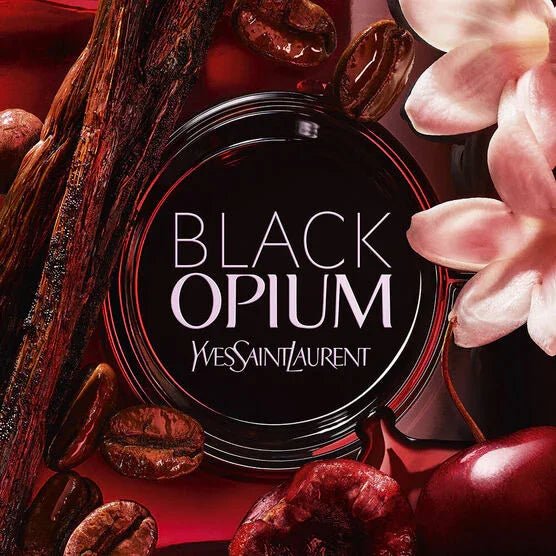 perfume yves saint laurent black opium over red feminino eau de parfum 90ml - Leon Elegance
