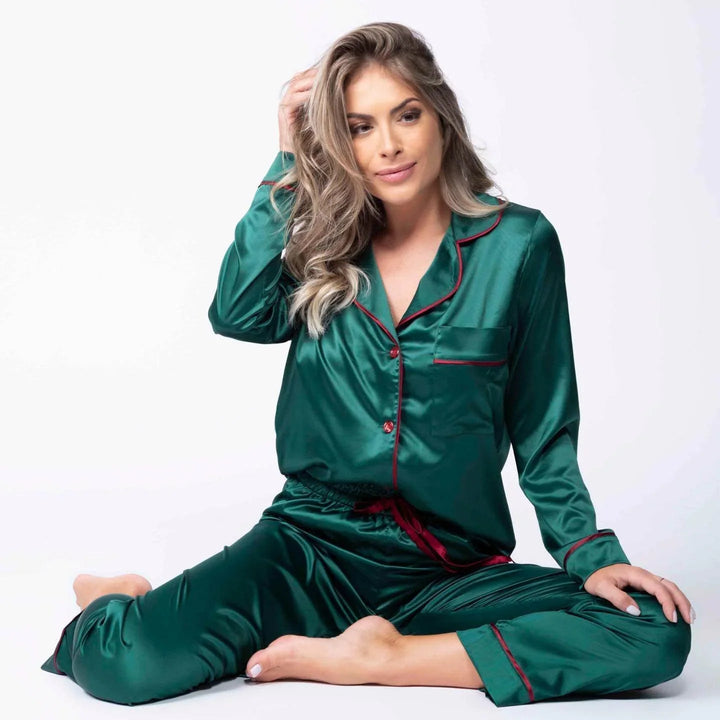 Pijama Longo Off Leon - Leon Elegance