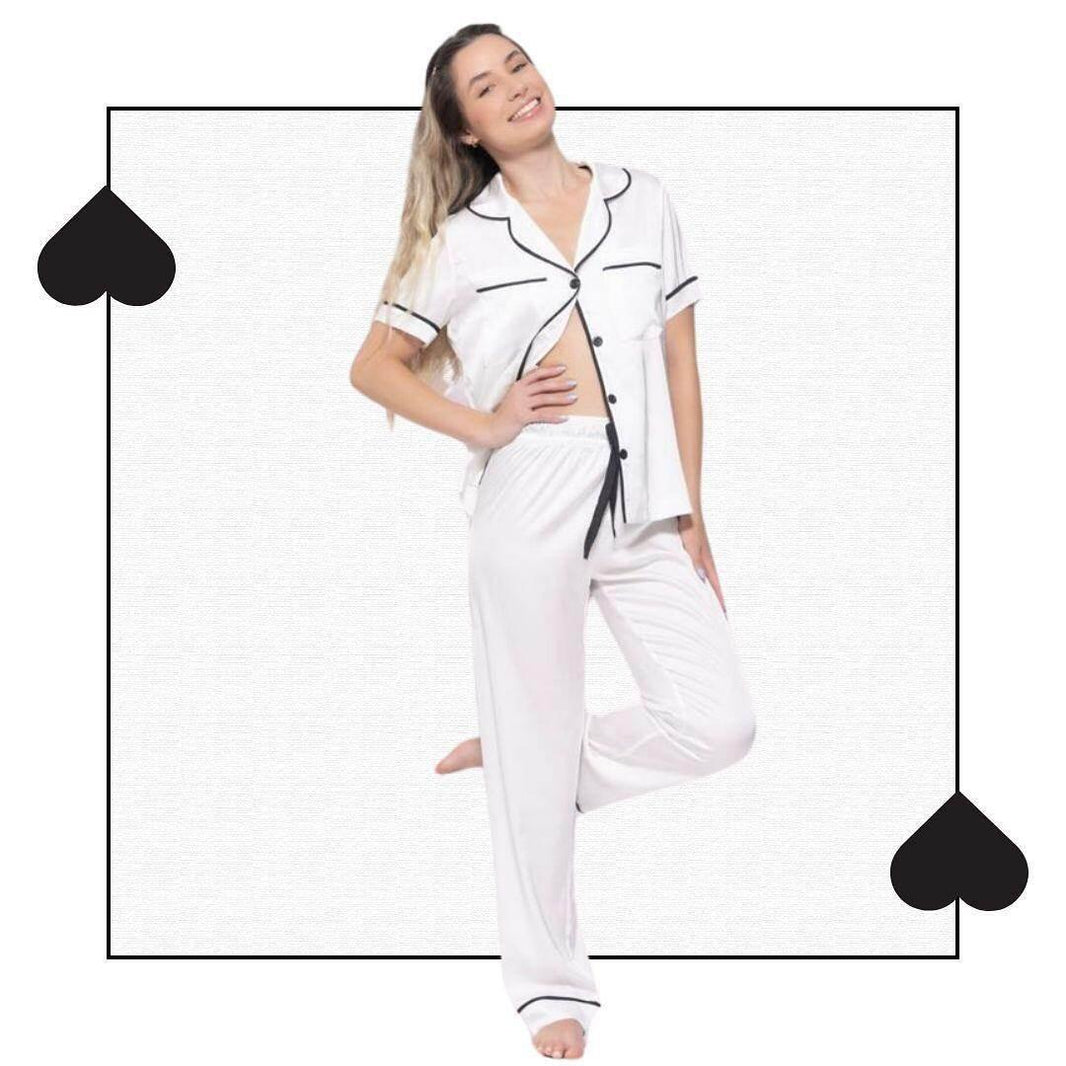 Pijama Longo Off Leon - Leon Elegance