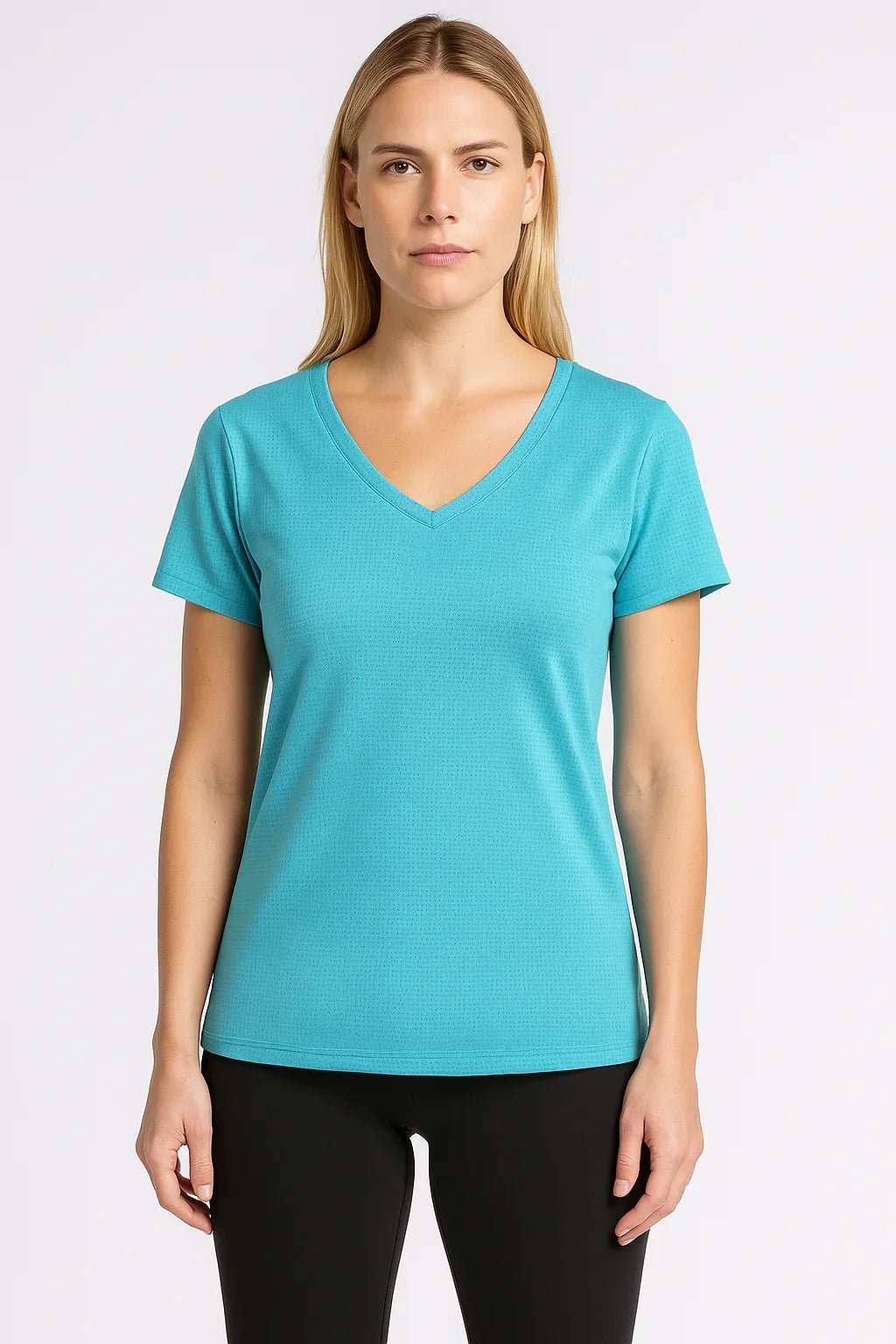 Produto: Blusa Feminina K2B Gola V - Leon Elegance