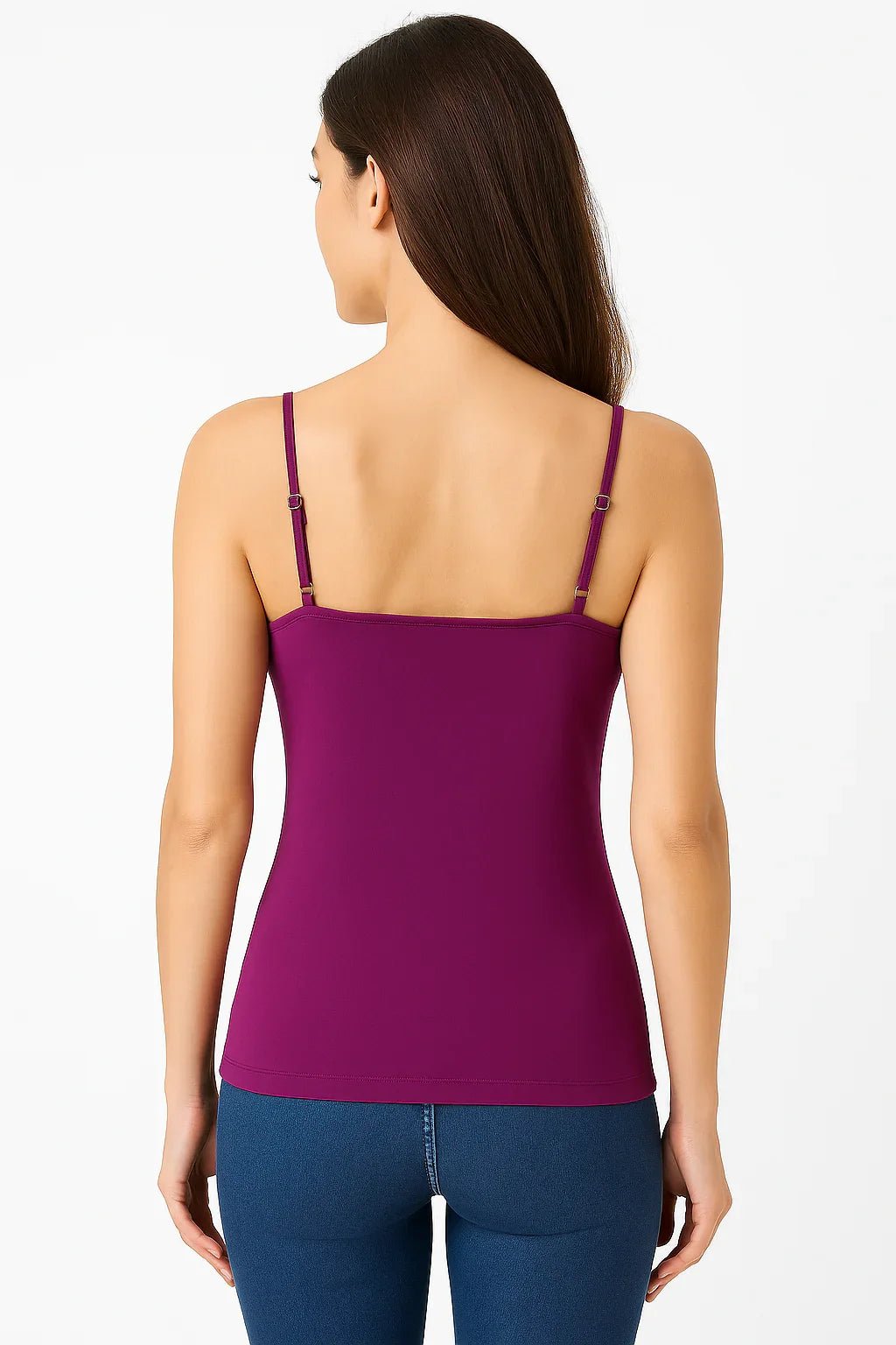 Regata Feminina K2B Decote V Alças Finas - Leon Elegance