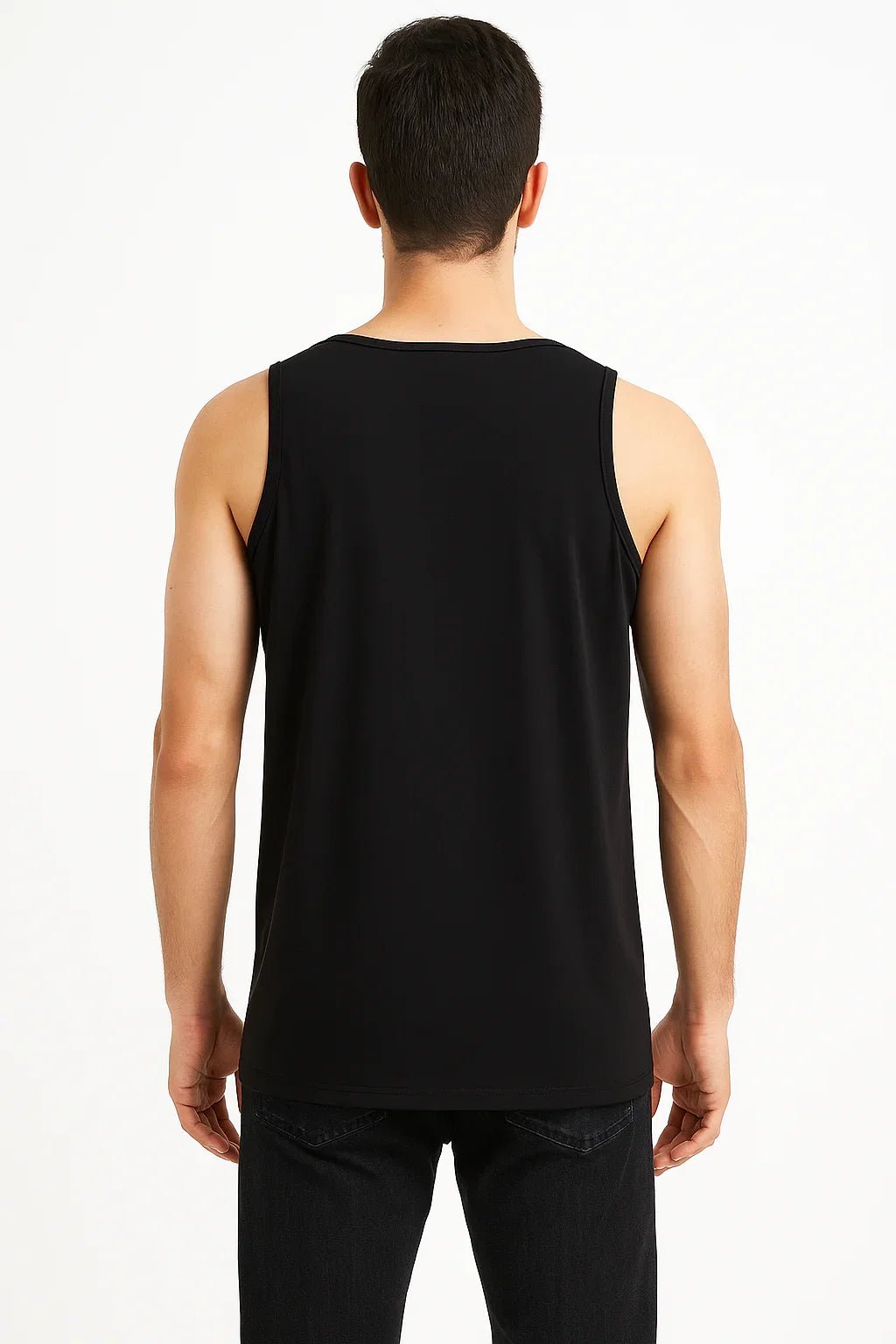 Regata Masculina Esportiva Preta - Leon Elegance