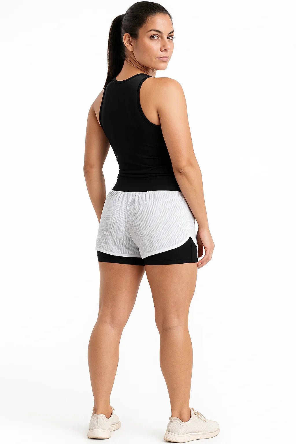 Shorts Duplo Fitness Feminino K2B - Leon Elegance