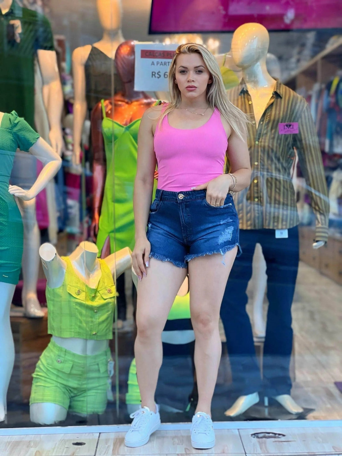 Shorts Jeans Destroyed Carma Leon - Leon Elegance