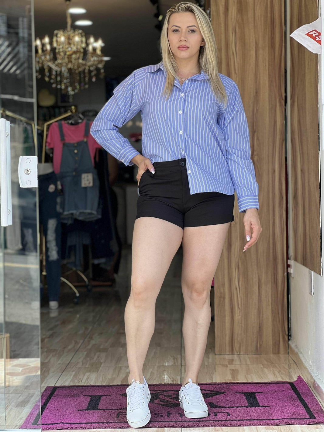 Shorts Social Drip Agenoro Leon - Leon Elegance