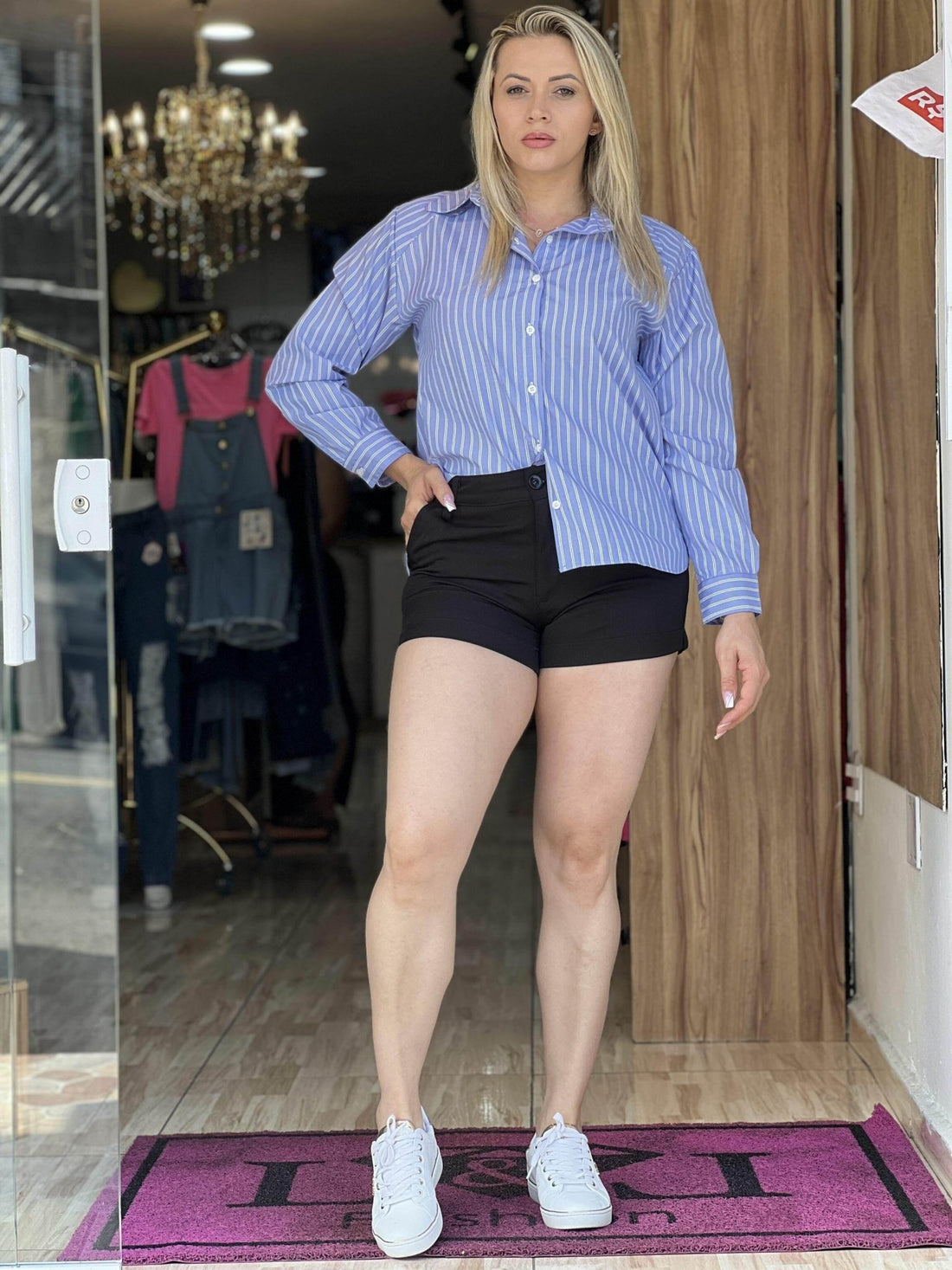 Shorts Social Drip Agenoro Leon - Leon Elegance