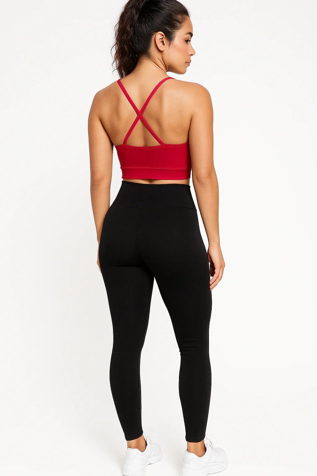 Top Fitness Feminino K2B Alças Finas Vermelho - Leon Elegance
