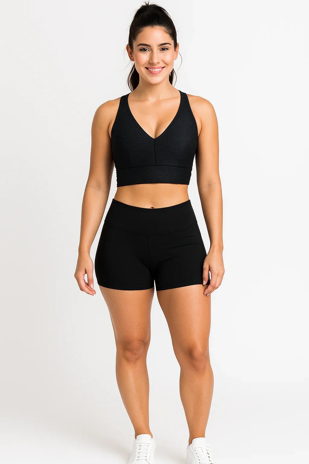 Top Fitness Feminino K2B Texturizado - Leon Elegance