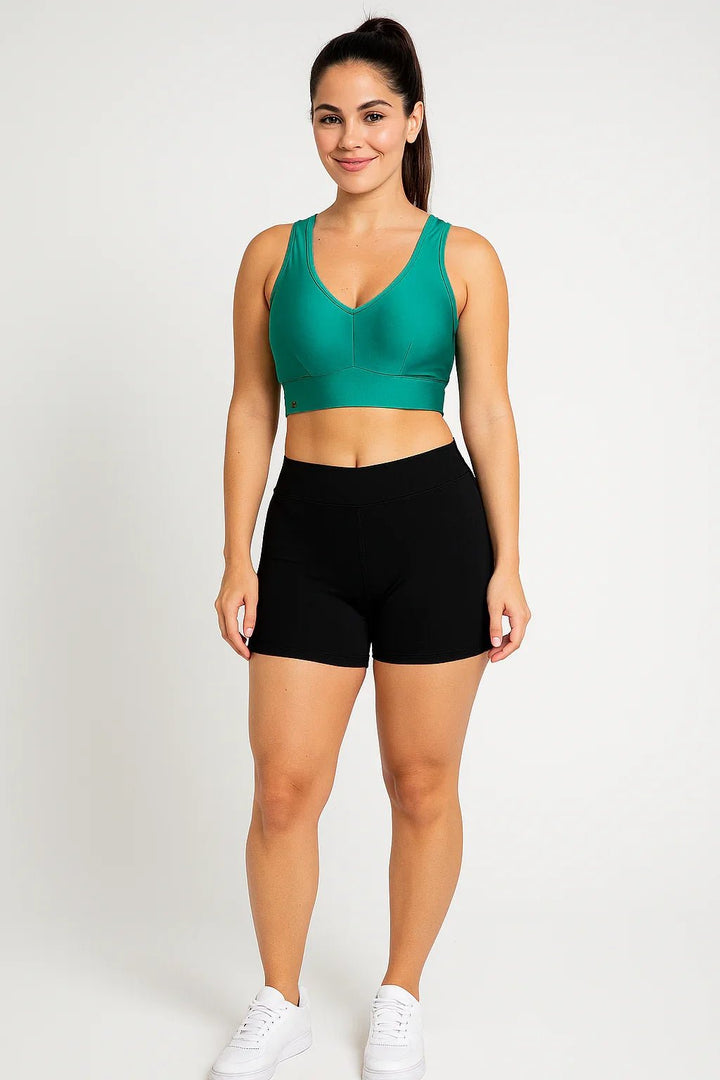 Top Fitness Feminino K2B Verde - Leon Elegance