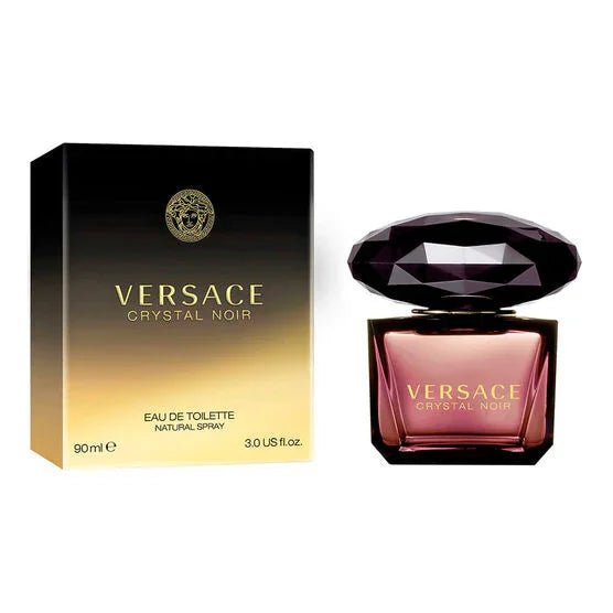 versace crystal noir feminino eau de toilette 90ml - Leon Elegance
