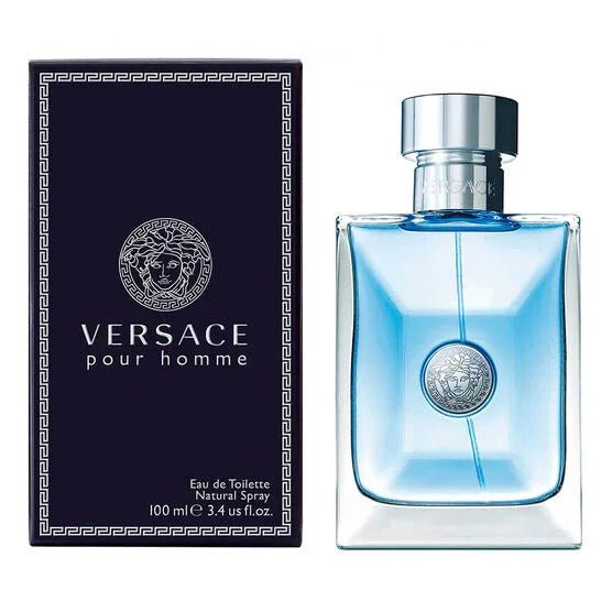 versace pour homme masculino eau de toilette 100ml - Leon Elegance