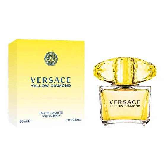 versace yellow diamond feminino eau de toilette 90ml - Leon Elegance