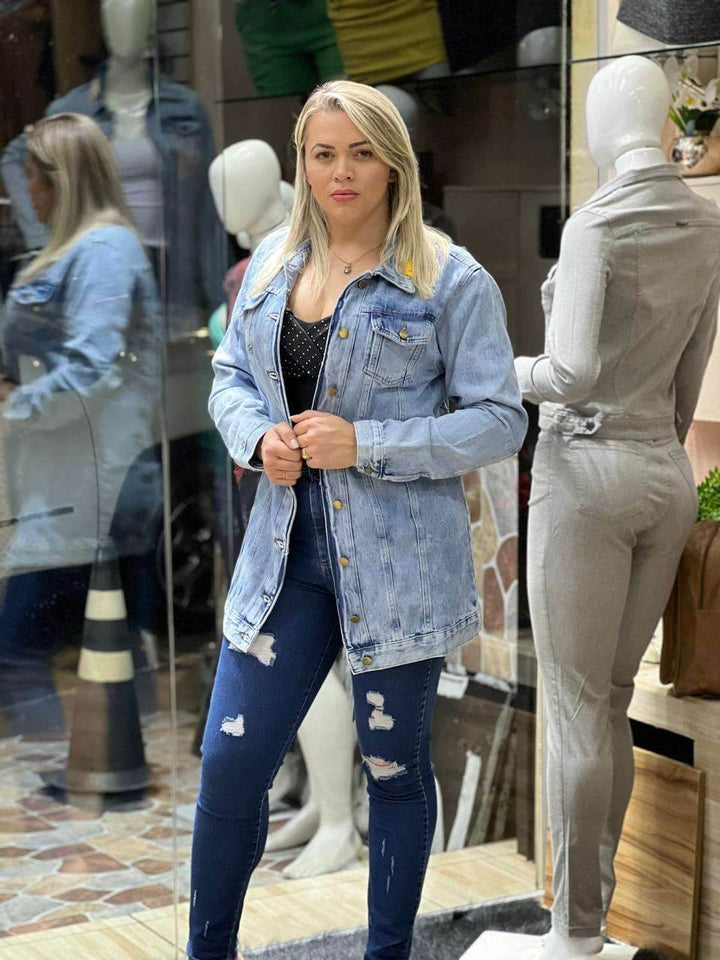Parka Jeans Statement Feminina Leon - Leon Elegance